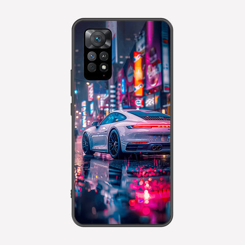 Xiaomi Redmi Note 11 Pro Plus 5G Cover - Car Series - Premium Printed Metal soft Bumper shock Proof Case