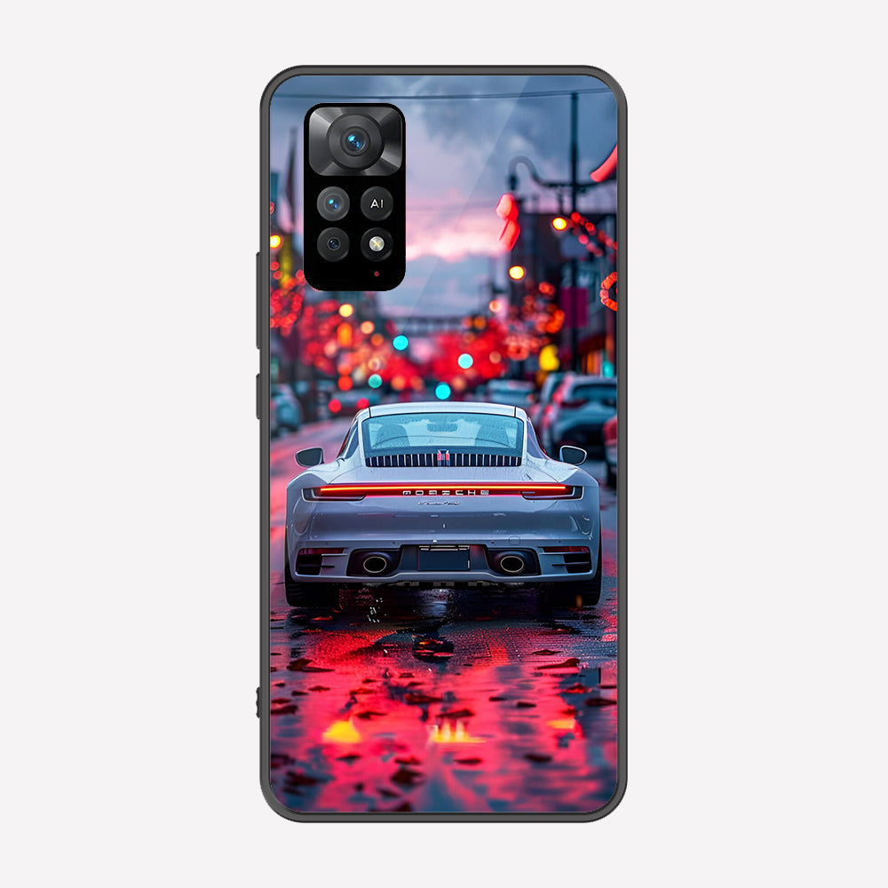 Xiaomi Redmi Note 11 Pro Plus 5G Cover - Car Series - Premium Printed Metal soft Bumper shock Proof Case