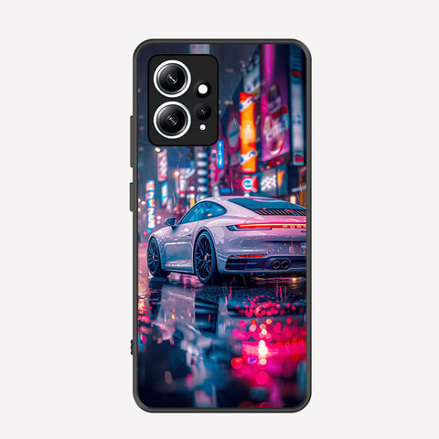 Xiaomi Redmi Note 12 4G Cover - Car Series - Premium Printed Metal soft Bumper shock Proof Case