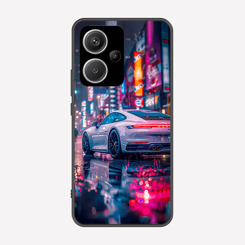 Xiaomi Redmi Note 13 Pro Plus 5G XFF Edition Cover - Car Series - Premium Printed Metal soft Bumper shock Proof Case