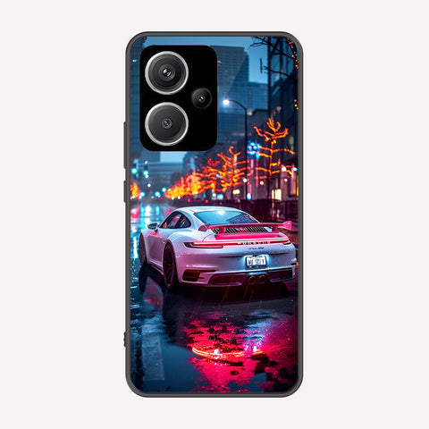 Xiaomi Redmi Note 13 Pro Plus 5G XFF Edition Cover - Car Series - Premium Printed Metal soft Bumper shock Proof Case