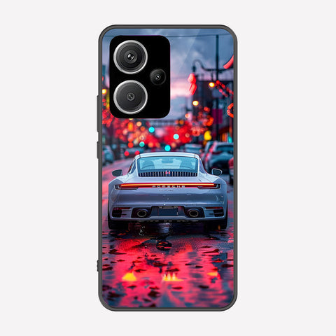 Xiaomi Redmi Note 13 Pro Plus 5G XFF Edition Cover - Car Series - Premium Printed Metal soft Bumper shock Proof Case