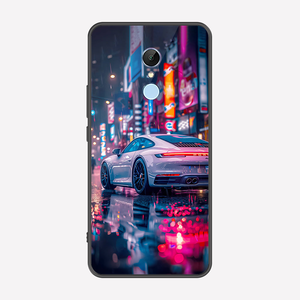 Xiaomi Redmi Note 5 / Redmi 5 Plus Cover - Car Series - Premium Printed Metal soft Bumper shock Proof Case