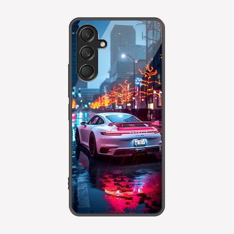 Samsung Galaxy A26 Cover - Car Series - Premium Printed Metal soft Bumper shock Proof Case