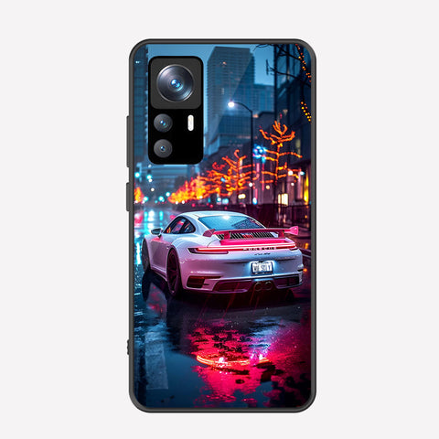 Xiaomi 12T Pro Cover - Car Series - Premium Printed Metal soft Bumper shock Proof Case