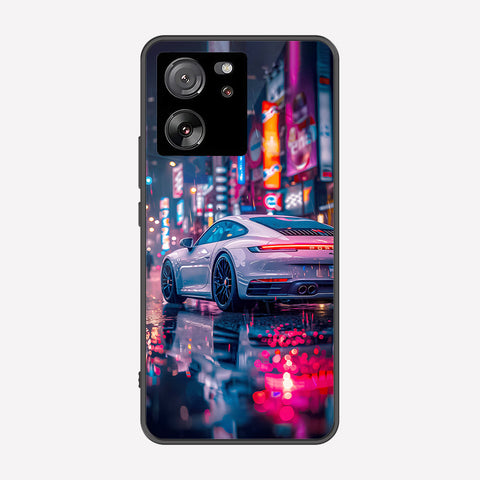 Xiaomi Redmi K60 Ultra Cover - Car Series - Premium Printed Metal soft Bumper shock Proof Case