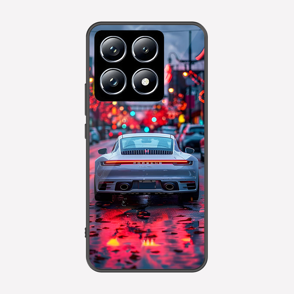 Xiaomi 14T Cover - Car Series - Premium Printed Metal soft Bumper shock Proof Case