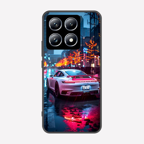 Xiaomi 14T Pro Cover - Car Series - Premium Printed Metal soft Bumper shock Proof Case