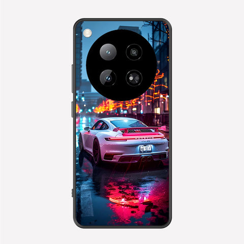 Infinix Zero 40 5G Cover - Car Series - Premium Printed Metal soft Bumper shock Proof Case