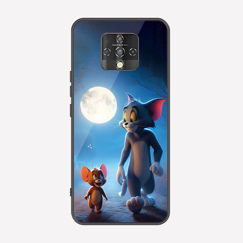 Tecno Camon 16 Cover - Tom & Jerry Series - Premium Printed Metal soft Bumper shock Proof Case