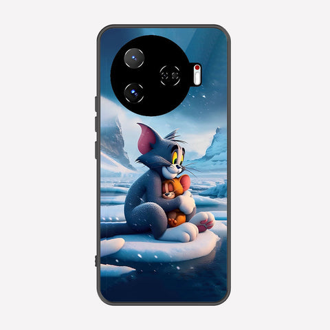 Tecno Camon 30 Pro 5G Cover - Tom & Jerry Series - Premium Printed Metal soft Bumper shock Proof Case