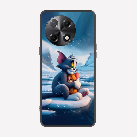 Tecno Camon 30S Cover - Tom & Jerry Series - Premium Printed Metal soft Bumper shock Proof Case