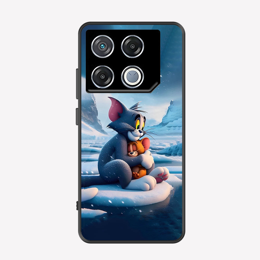 Infinix GT 20 Pro Cover - Tom & Jerry Series - Premium Printed Metal soft Bumper shock Proof Case