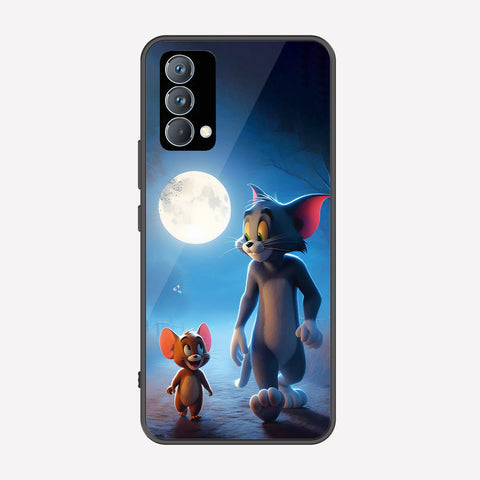 Realme GT Master Cover - Tom & Jerry Series - Premium Printed Metal soft Bumper shock Proof Case