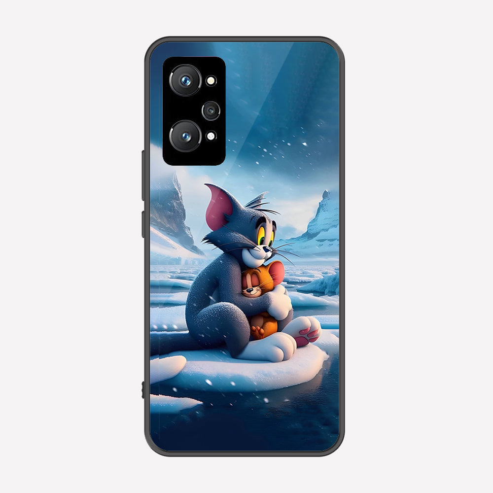 Realme GT Neo 2 Cover - Tom & Jerry Series - Premium Printed Metal soft Bumper shock Proof Case