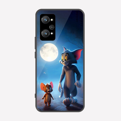 Realme GT Neo 2 Cover - Tom & Jerry Series - Premium Printed Metal soft Bumper shock Proof Case