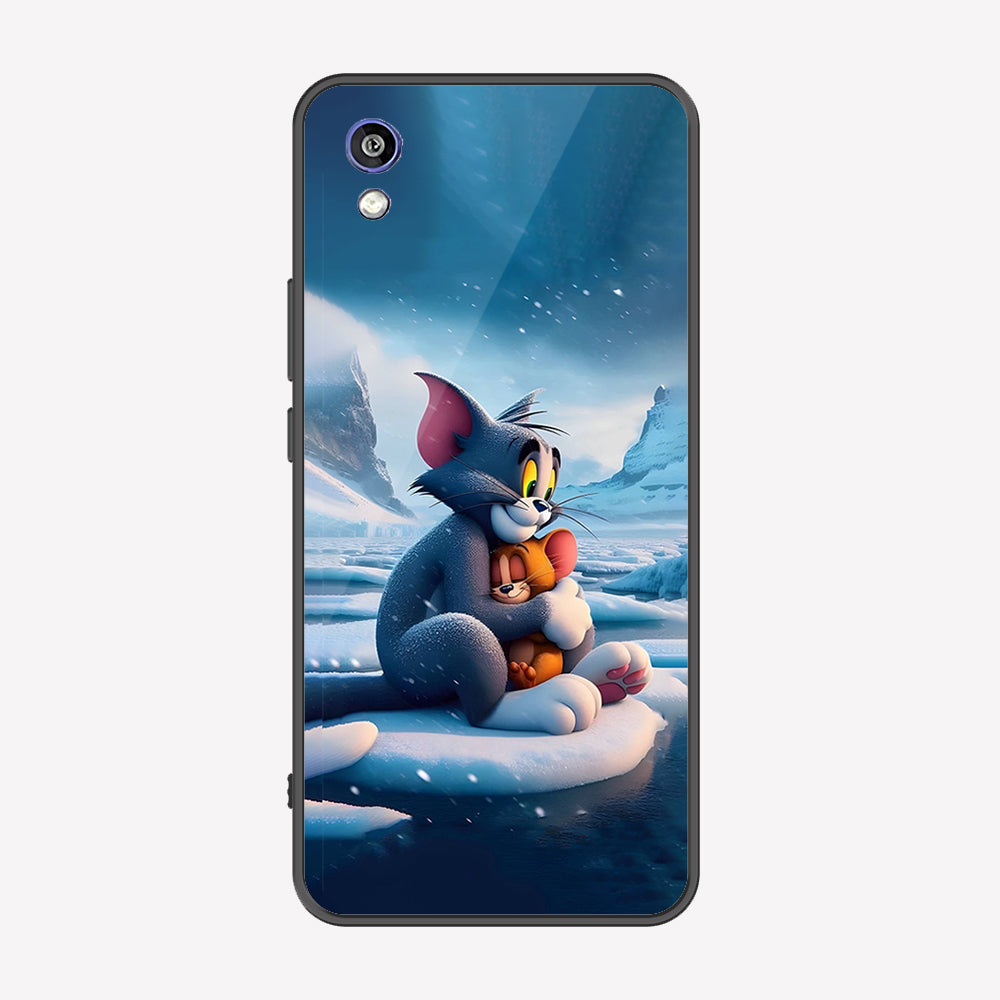 Huawei Honor 8S Cover - Tom & Jerry Series - Premium Printed Metal soft Bumper shock Proof Case