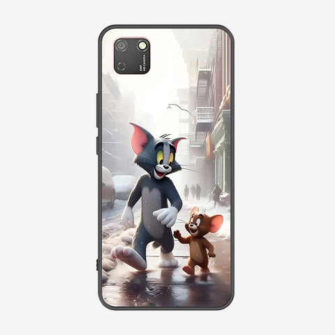 Honor 9S Cover - Tom & Jerry Series - Premium Printed Metal soft Bumper shock Proof Case