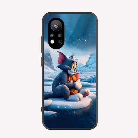 Infinix Hot 11s Cover - Tom & Jerry Series - Premium Printed Metal soft Bumper shock Proof Case