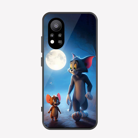Infinix Hot 11s Cover - Tom & Jerry Series - Premium Printed Metal soft Bumper shock Proof Case