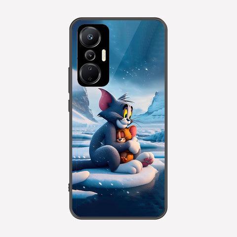 Infinix Hot 20S Cover - Tom & Jerry Series - Premium Printed Metal soft Bumper shock Proof Case