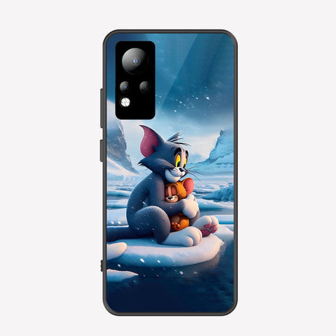 Infinix Note 12 G88 Cover - Tom & Jerry Series - Premium Printed Metal soft Bumper shock Proof Case