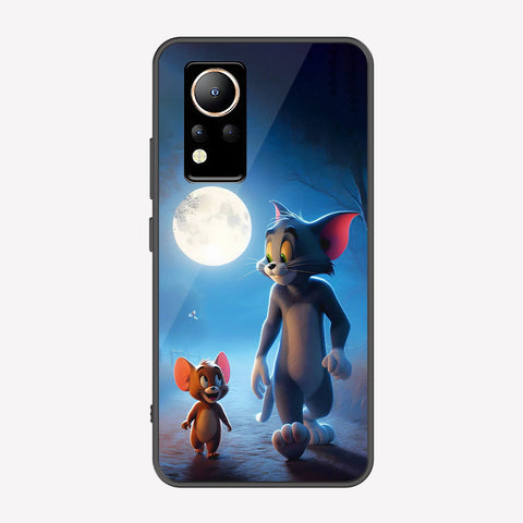 Infinix Note 12 Cover - Tom & Jerry Series - Premium Printed Metal soft Bumper shock Proof Case