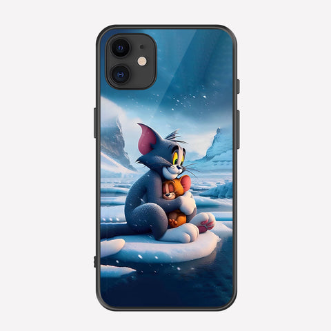 iPhone 11 Cover - Tom & Jerry Series - Premium Printed Metal soft Bumper shock Proof Case