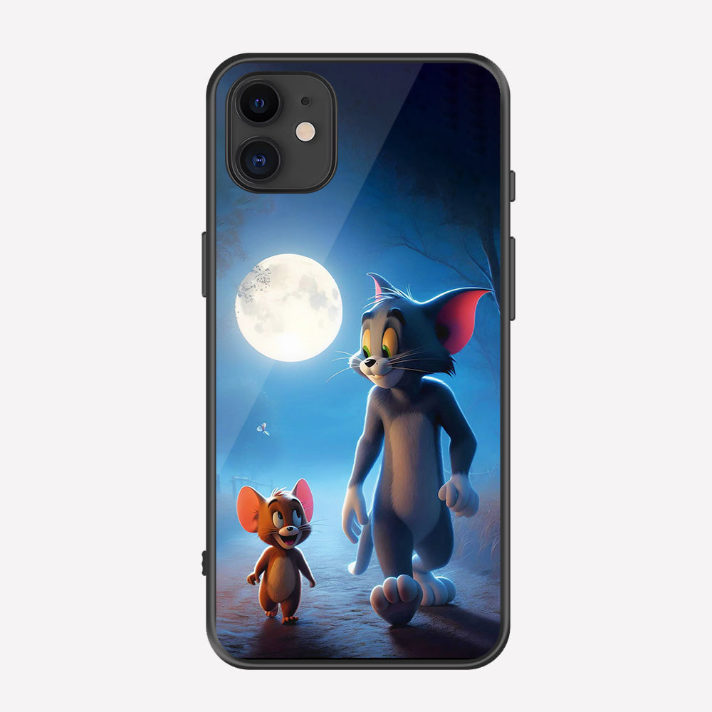 iPhone 11 Cover - Tom & Jerry Series - Premium Printed Metal soft Bumper shock Proof Case