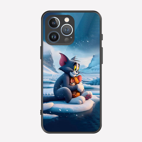 iPhone 12 Pro Cover - Tom & Jerry Series - Premium Printed Metal soft Bumper shock Proof Case