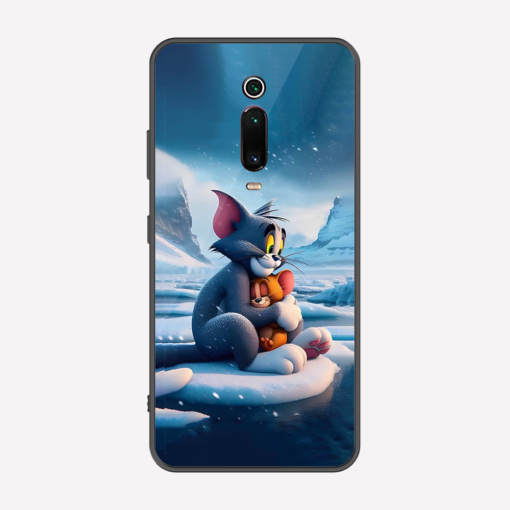 Xiaomi Redmi K20 Cover - Tom & Jerry Series - Premium Printed Metal soft Bumper shock Proof Case
