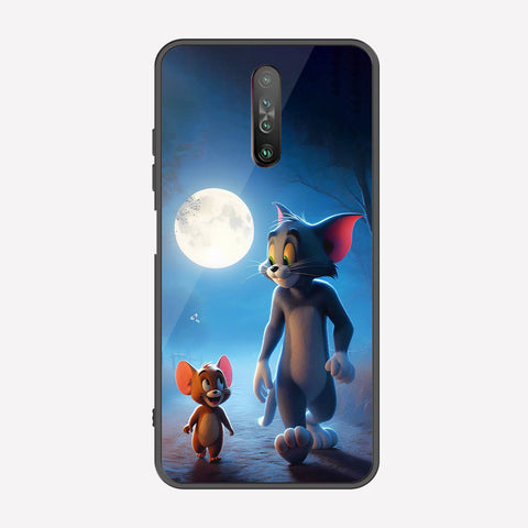 Xiaomi Redmi K30 Cover - Tom & Jerry Series - Premium Printed Metal soft Bumper shock Proof Case