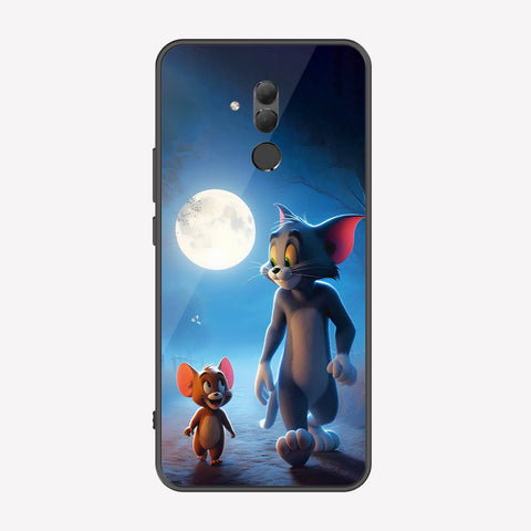 Huawei Mate 20 Lite Cover - Tom & Jerry Series - Premium Printed Metal soft Bumper shock Proof Case