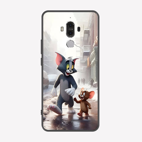 Huawei Mate 9 Cover - Tom & Jerry Series - Premium Printed Metal soft Bumper shock Proof Case