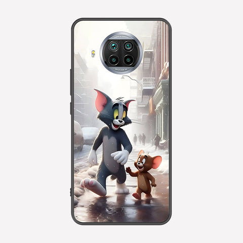 Xiaomi Mi 10i Cover - Tom & Jerry Series - Premium Printed Metal soft Bumper shock Proof Case