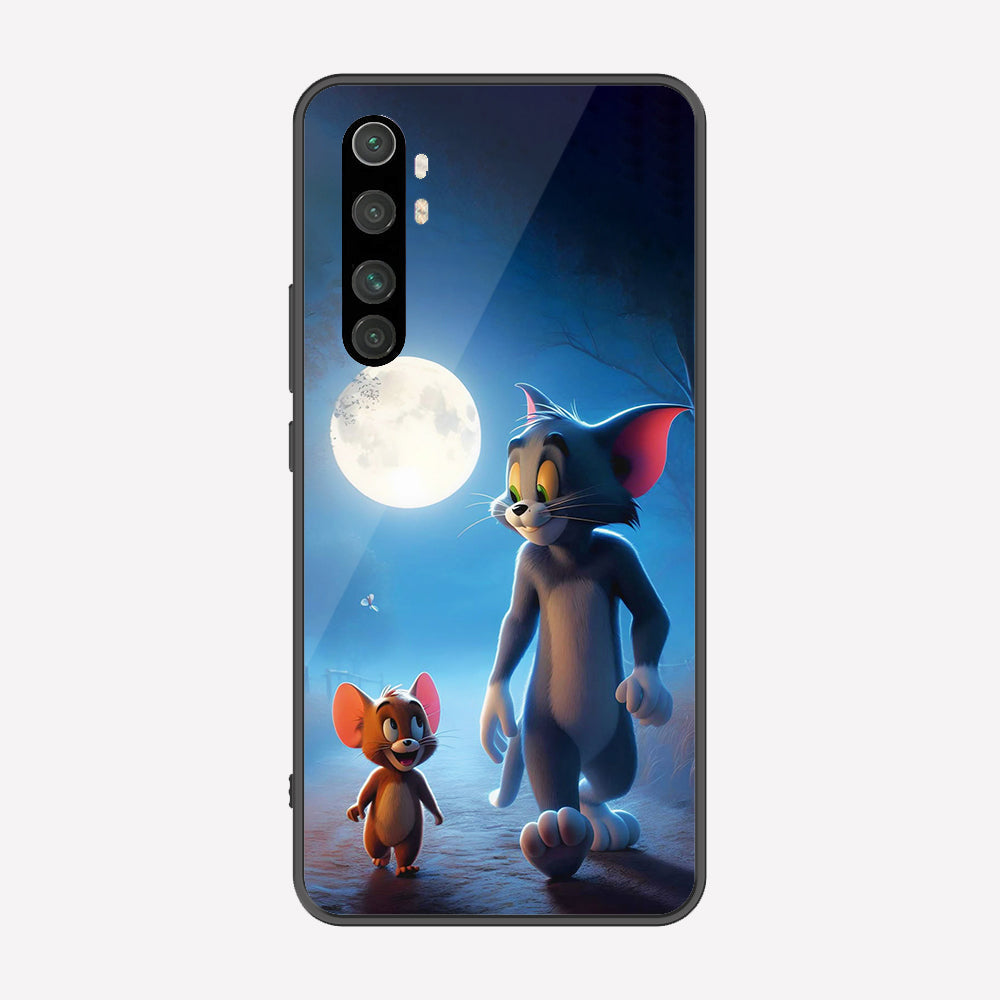 Xiaomi Mi Note 10 Lite Cover - Tom & Jerry Series - Premium Printed Metal soft Bumper shock Proof Case