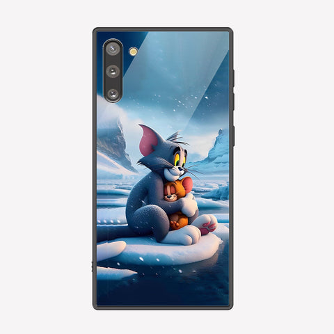 Samsung Galaxy Note 10 Cover - Tom & Jerry Series - Premium Printed Metal soft Bumper shock Proof Case