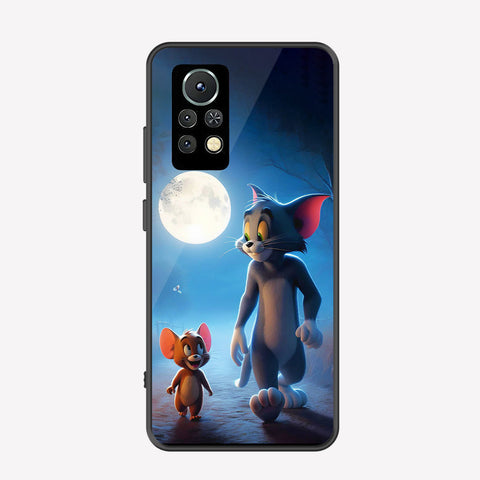 Infinix Note 11s Cover - Tom & Jerry Series - Premium Printed Metal soft Bumper shock Proof Case