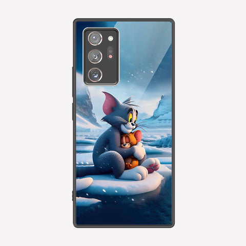 Samsung Galaxy Note 20 Cover - Tom & Jerry Series - Premium Printed Metal soft Bumper shock Proof Case
