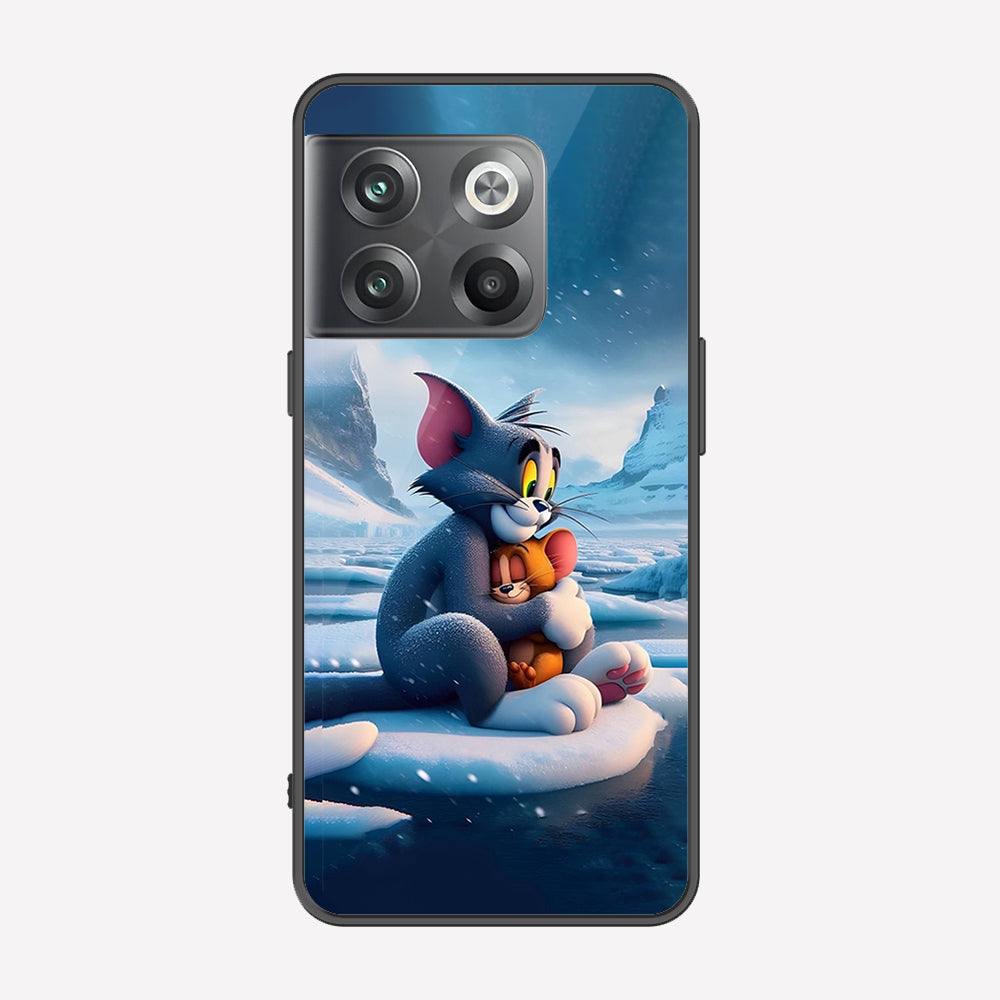OnePlus 10T Cover - Tom & Jerry Series - Premium Printed Metal soft Bumper shock Proof Case