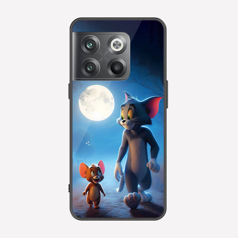 OnePlus 10T Cover - Tom & Jerry Series - Premium Printed Metal soft Bumper shock Proof Case