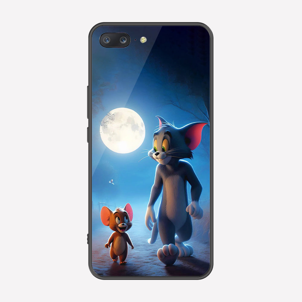 OnePlus 3 Cover - Tom & Jerry Series - Premium Printed Metal soft Bumper shock Proof Case