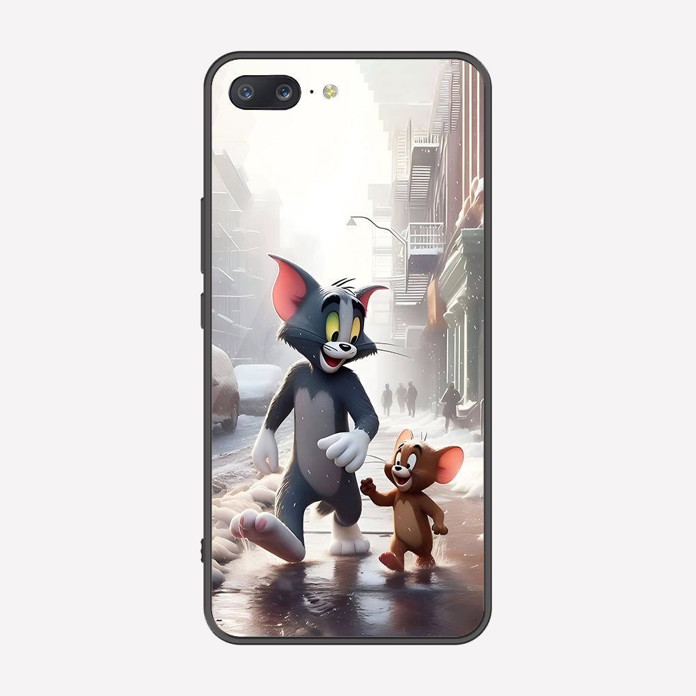 OnePlus 3 Cover - Tom & Jerry Series - Premium Printed Metal soft Bumper shock Proof Case
