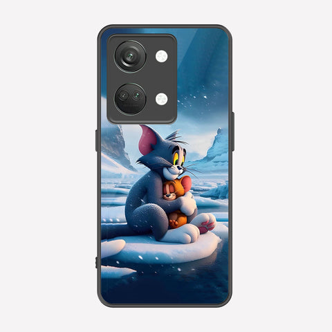 One Plus Nord 3 Cover - Tom & Jerry Series - Premium Printed Metal soft Bumper shock Proof Case