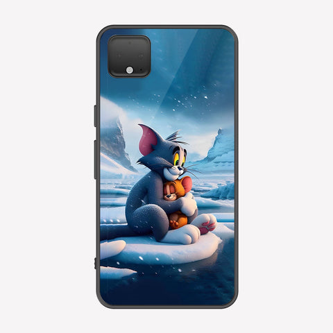 Google Pixel 4 XL Cover - Tom & Jerry Series - Premium Printed Metal soft Bumper shock Proof Case
