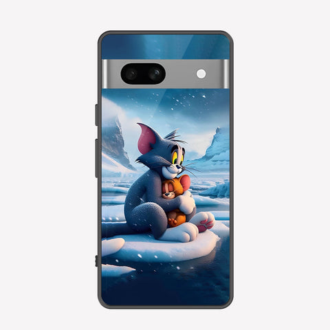 Google Pixel 7a Cover - Tom & Jerry Series - Premium Printed Metal soft Bumper shock Proof Case