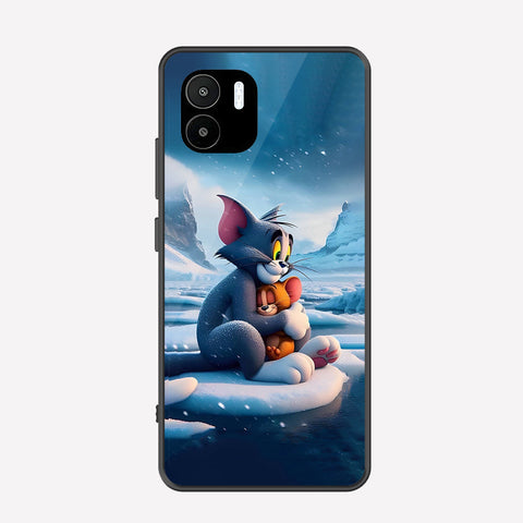 Xiaomi Poco C50 Cover - Tom & Jerry Series - Premium Printed Metal soft Bumper shock Proof Case