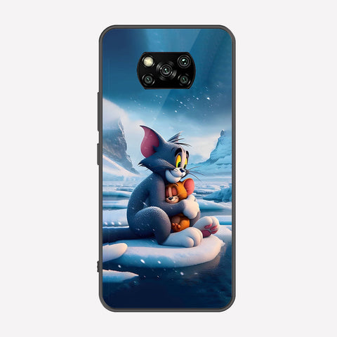 Xiaomi Poco M4 Pro Cover - Tom & Jerry Series - Premium Printed Metal soft Bumper shock Proof Case