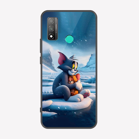 Huawei P smart 2020  Cover - Tom & Jerry Series - Premium Printed Metal soft Bumper shock Proof Case