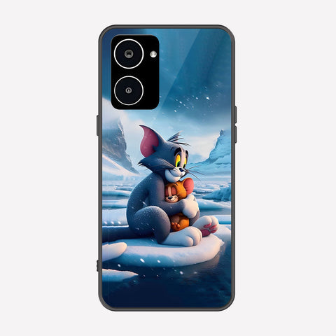 Realme 10 Cover - Tom & Jerry Series - Premium Printed Metal soft Bumper shock Proof Case